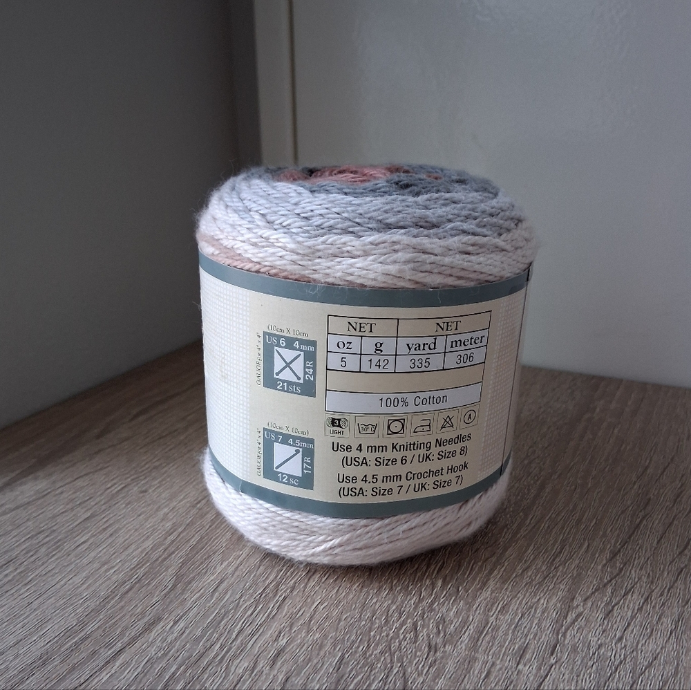 🌷 Yarn Bee Sugarwheel Cotton Yarn - Picture 2 of 7